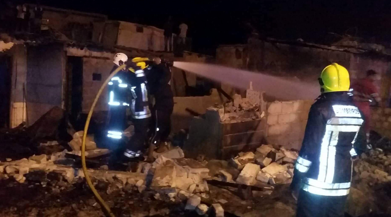 incendio no bairro de Boa Esperança